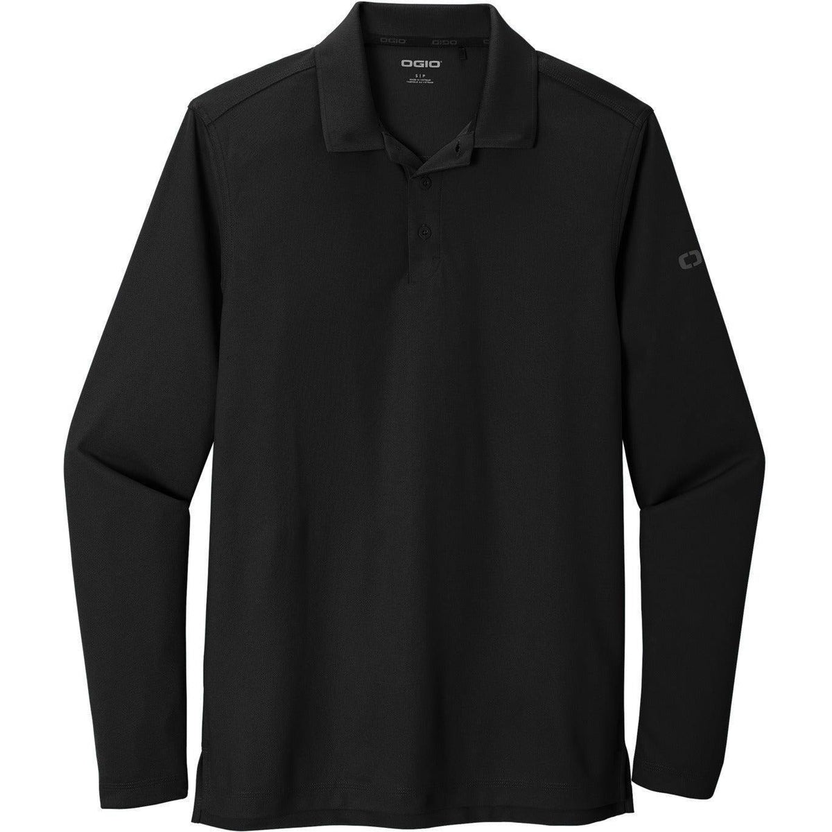 no-logo OGIO Caliber 2.0 Long Sleeve Polo