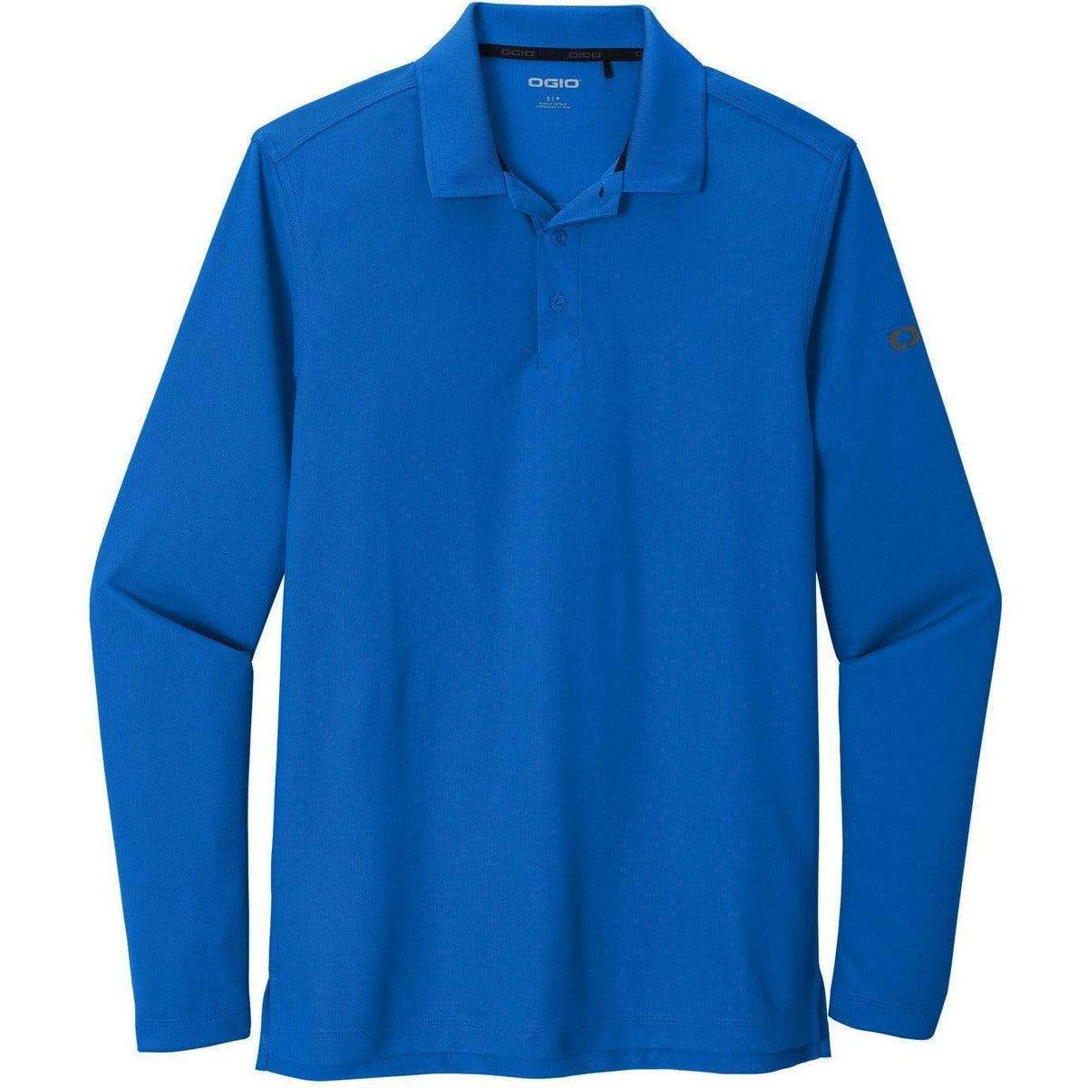 no-logo OGIO Caliber 2.0 Long Sleeve Polo