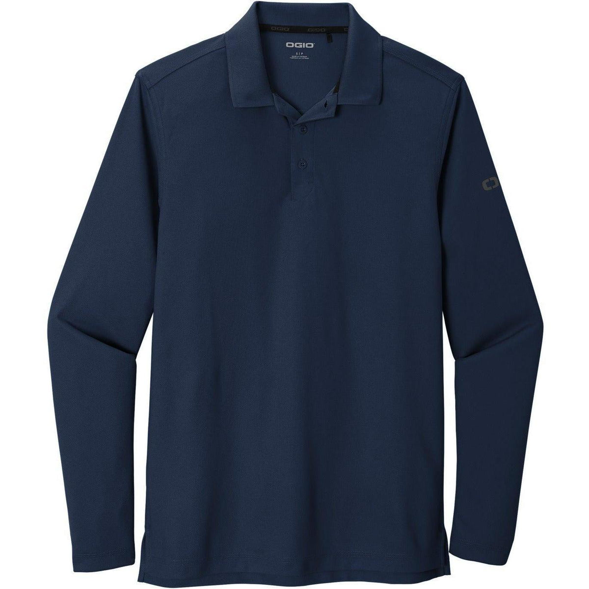 no-logo OGIO Caliber 2.0 Long Sleeve Polo