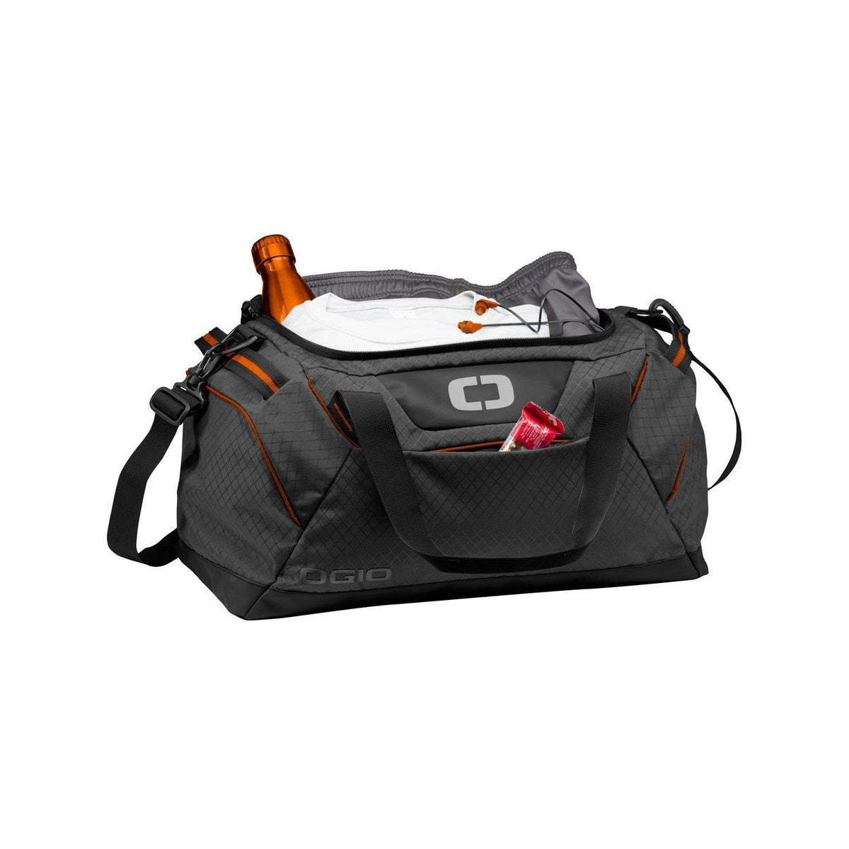 no-logo OGIO Catalyst Duffel-Regular-OGIO-Tarmac/Orange-Thread Logic