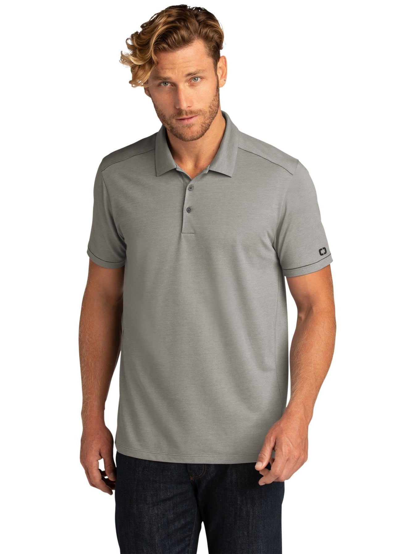 no-logo OGIO Code Stretch Polo-Regular-OGIO-Thread Logic