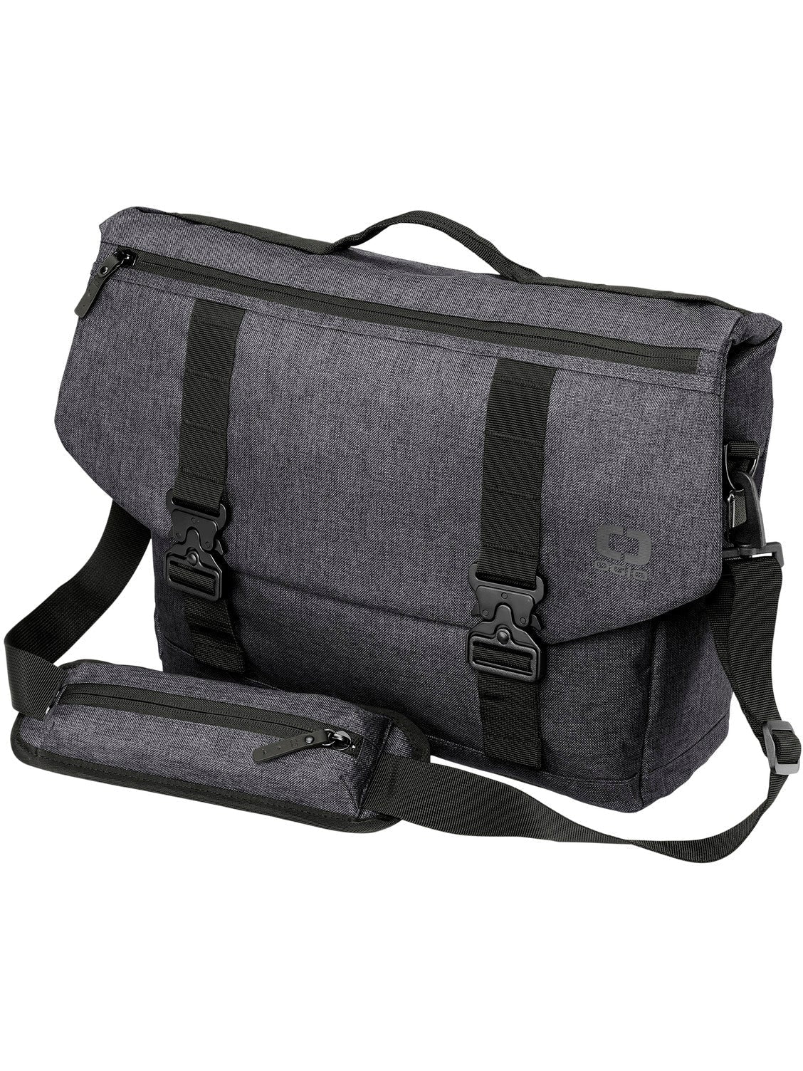 no-logo OGIO Command Messenger-Regular-OGIO-Tarmac Grey Heather-Thread Logic