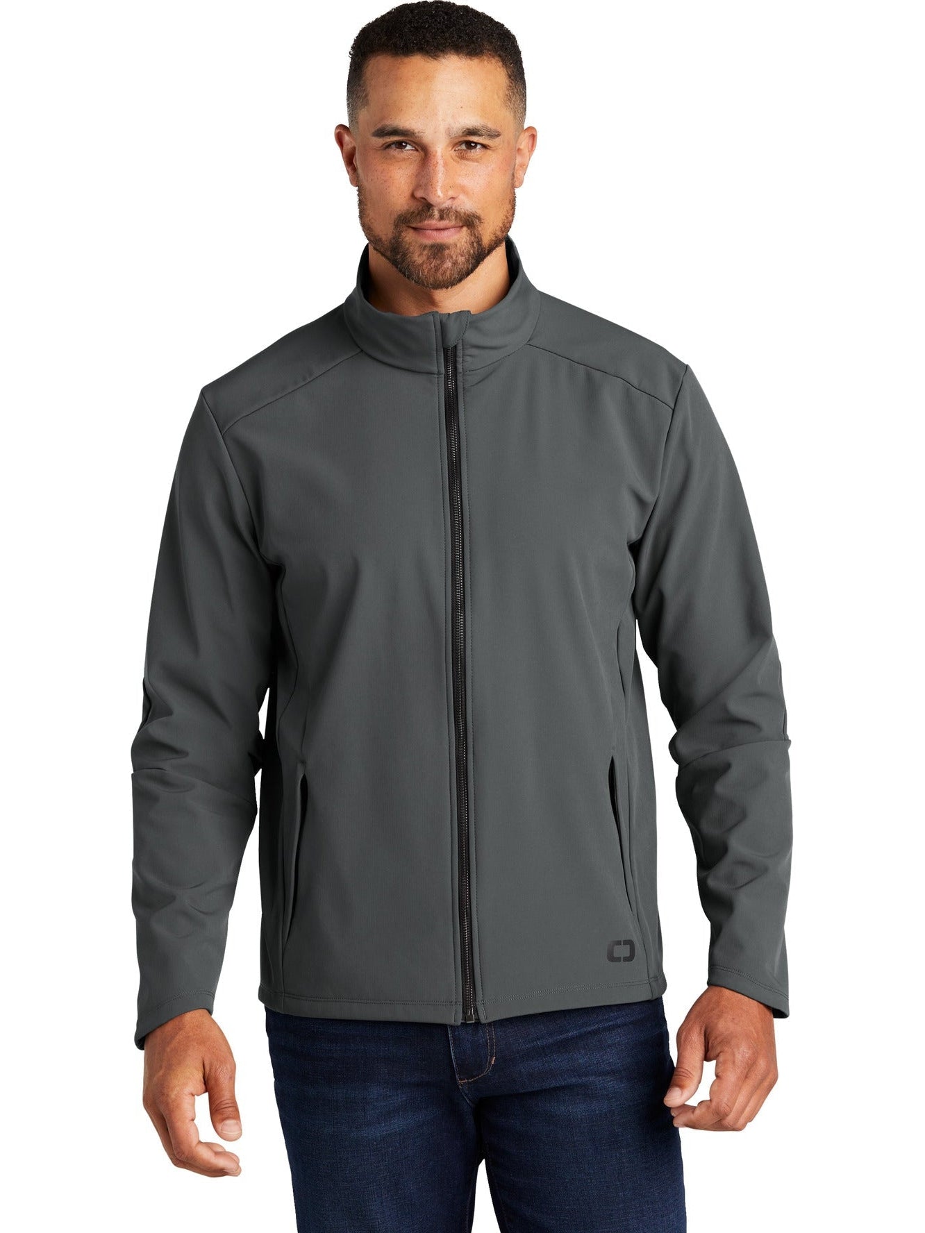 no-logo OGIO Commuter Full-Zip Soft Shell-Regular-OGIO-Thread Logic