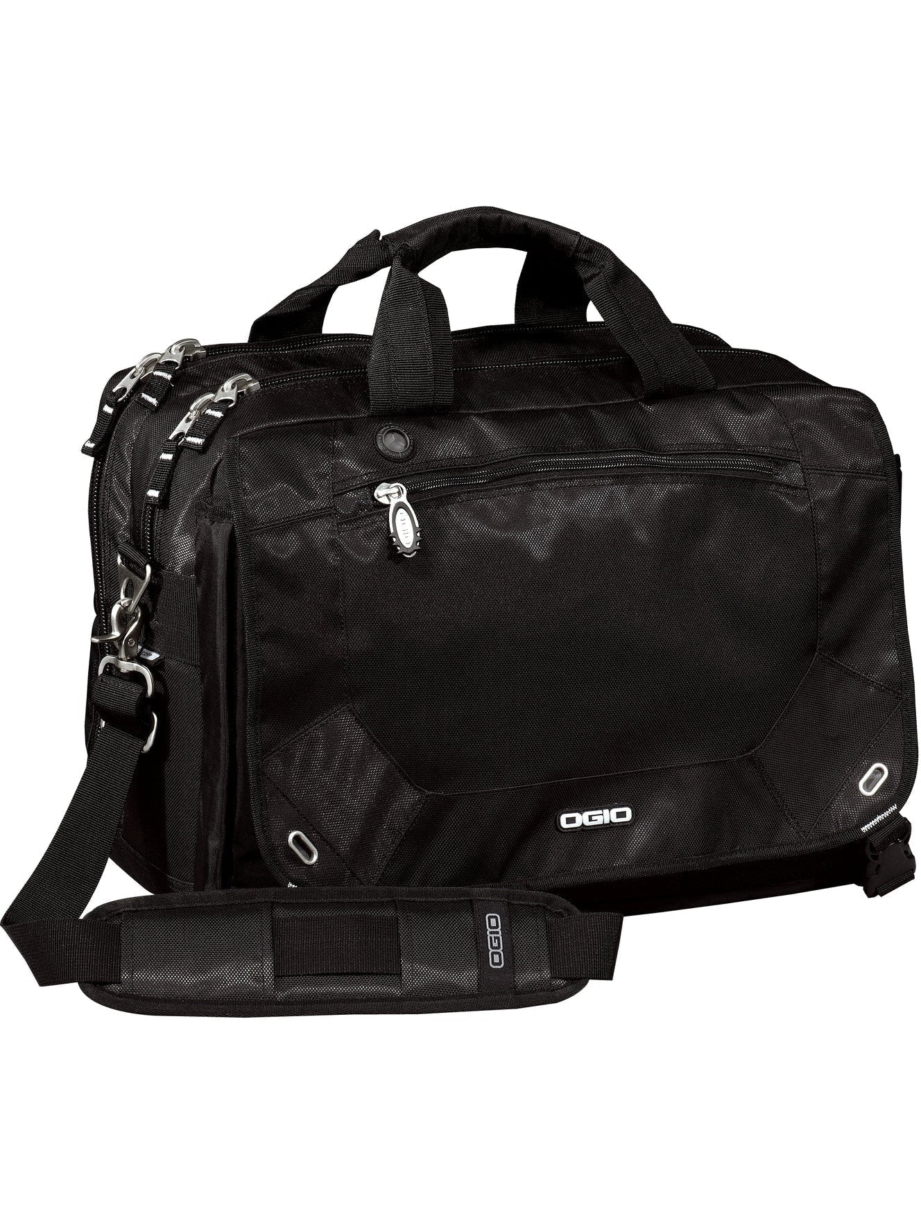 OGIO Corporate Messenger Bag-Regular-OGIO-Black-Thread Logic