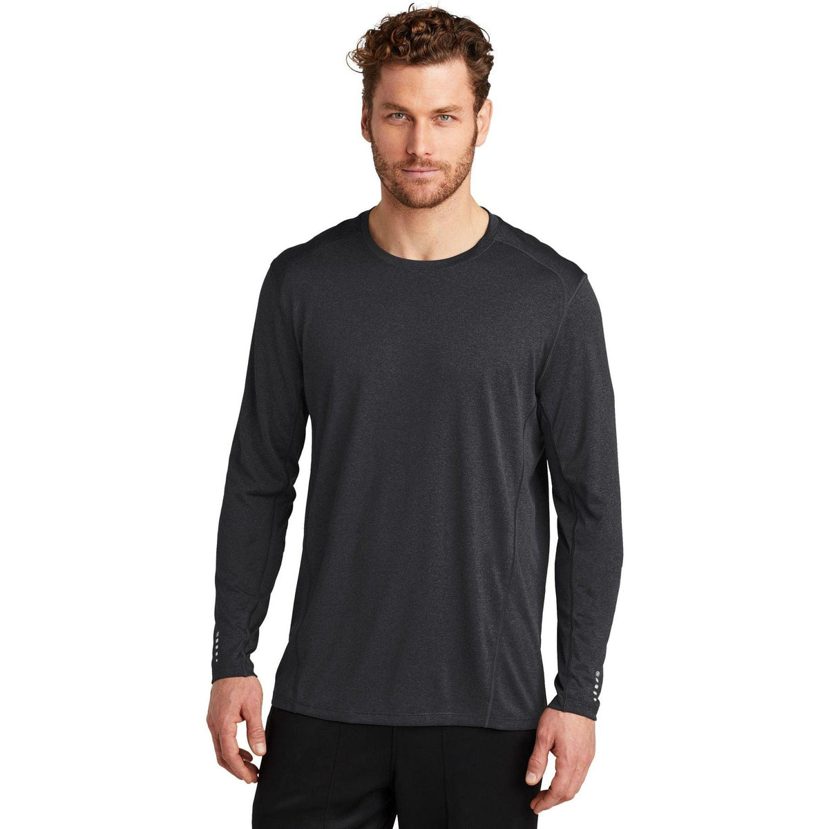 no-logo OGIO ENDURANCE Long Sleeve Pulse Crew-Regular-OGIO-Thread Logic