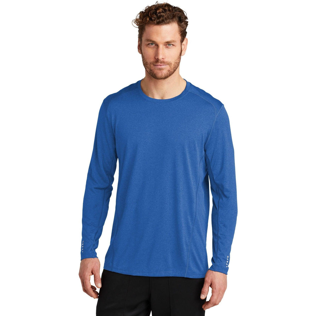 no-logo OGIO ENDURANCE Long Sleeve Pulse Crew-Regular-OGIO-Thread Logic