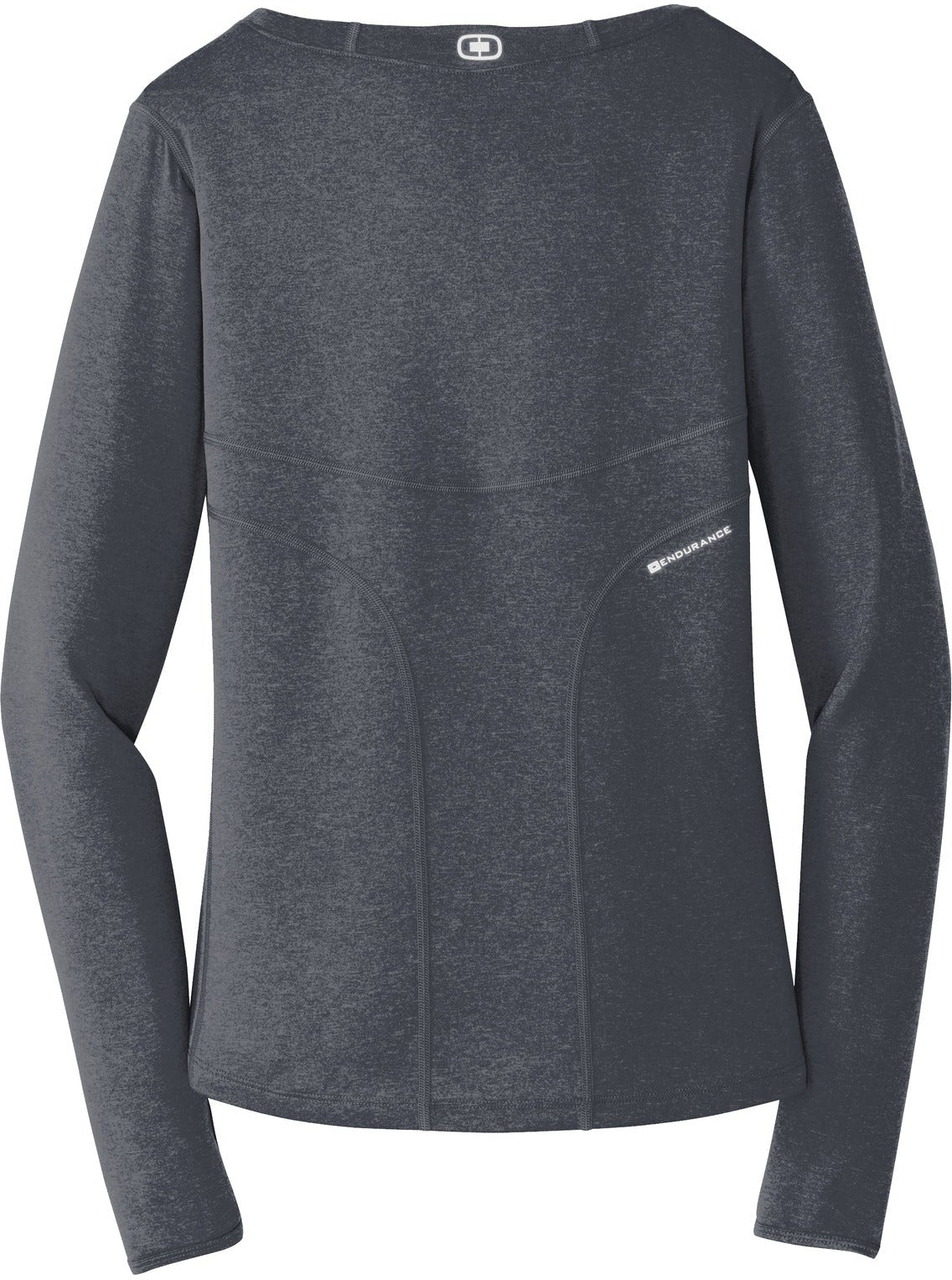 no-logo OGIO Endurance Ladies Long Sleeve Pulse Crew-Regular-OGIO-Thread Logic
