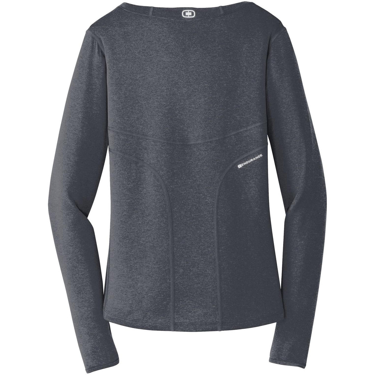no-logo OGIO Endurance Ladies Long Sleeve Pulse Crew-Regular-OGIO-Thread Logic