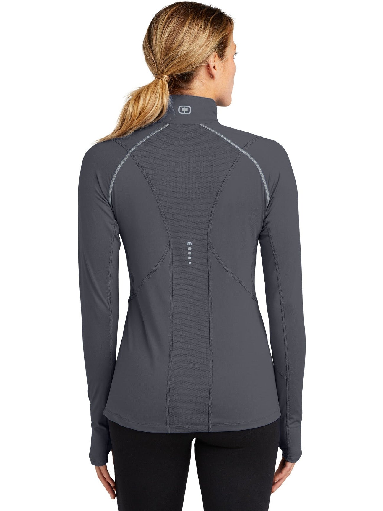 no-logo OGIO Endurance Ladies Nexus 1/4-Zip Pullover-Regular-OGIO-Thread Logic