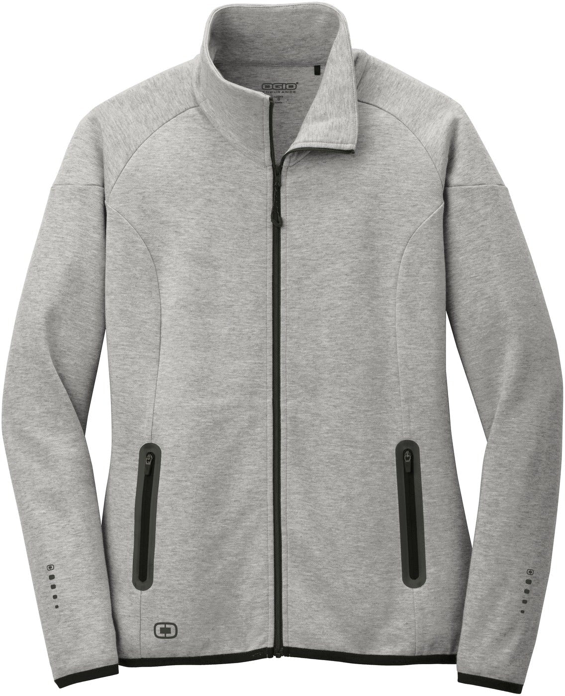 No-Logo CLOSEOUT - OGIO Endurance Ladies Origin Jacket-Active-OGIO-Aluminum Grey-S-Thread Logic