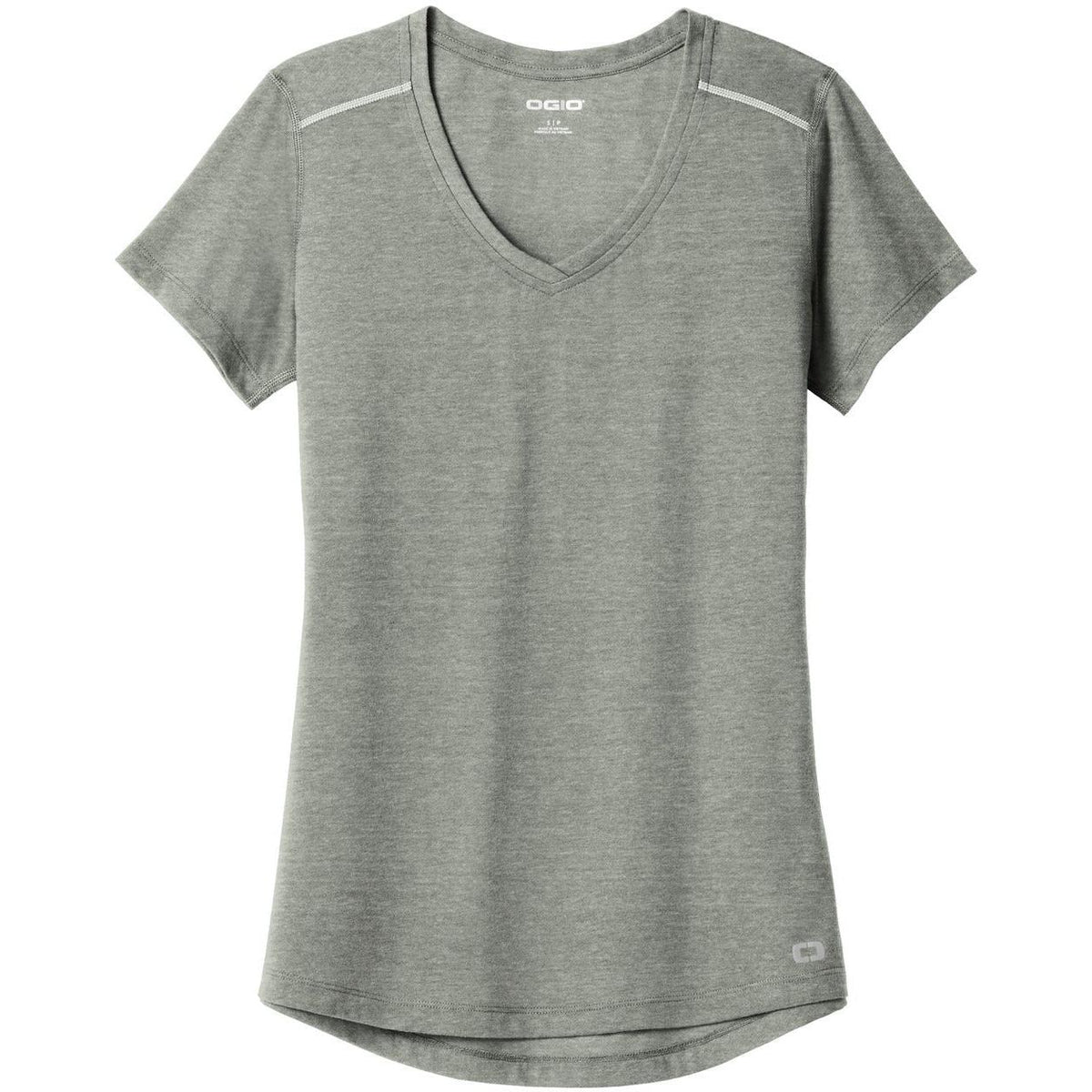 no-logo OGIO Endurance Ladies Peak V-Neck Tee