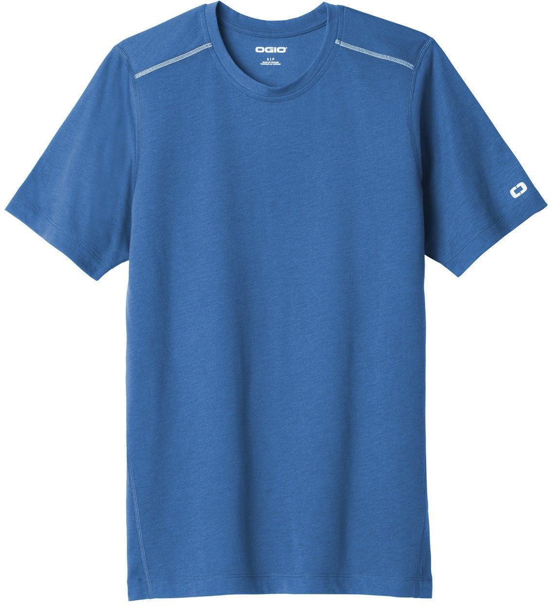 No-Logo CLOSEOUT - OGIO Endurance Peak Tee-Polos-OGIO-Bolt Blue-S-Thread Logic