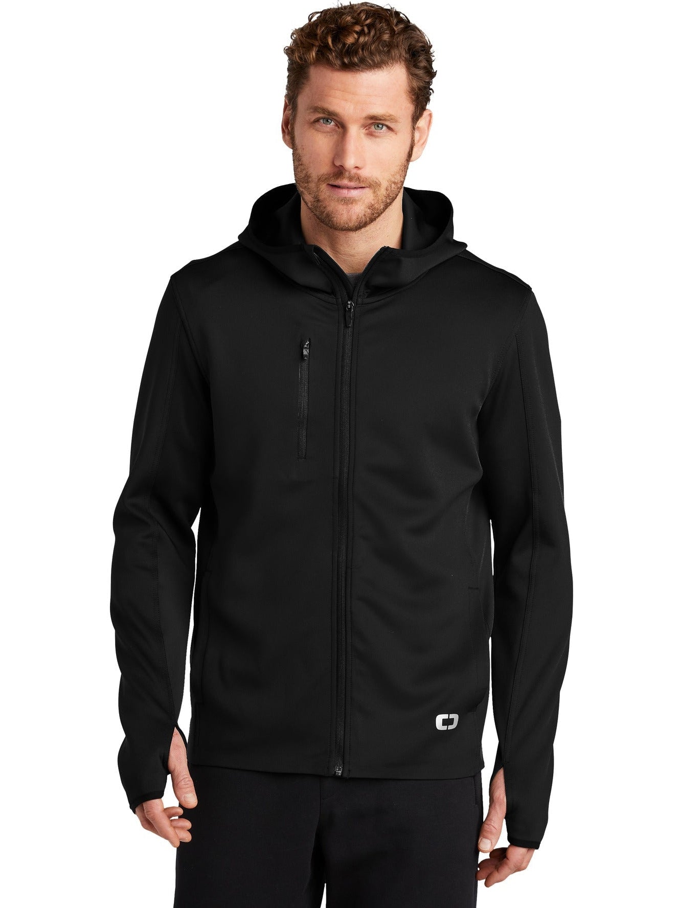 no-logo OGIO Endurance Stealth Full-Zip Jacket-Regular-OGIO-Thread Logic