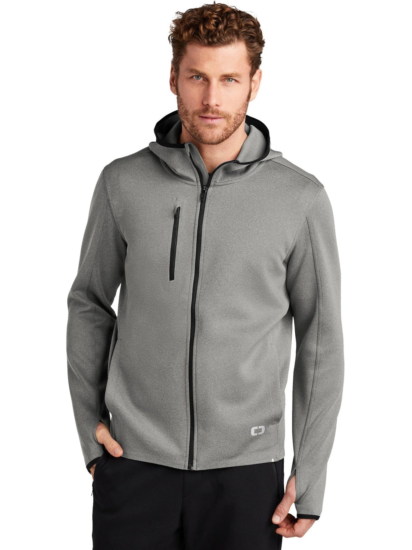 no-logo OGIO Endurance Stealth Full-Zip Jacket-Regular-OGIO-Thread Logic