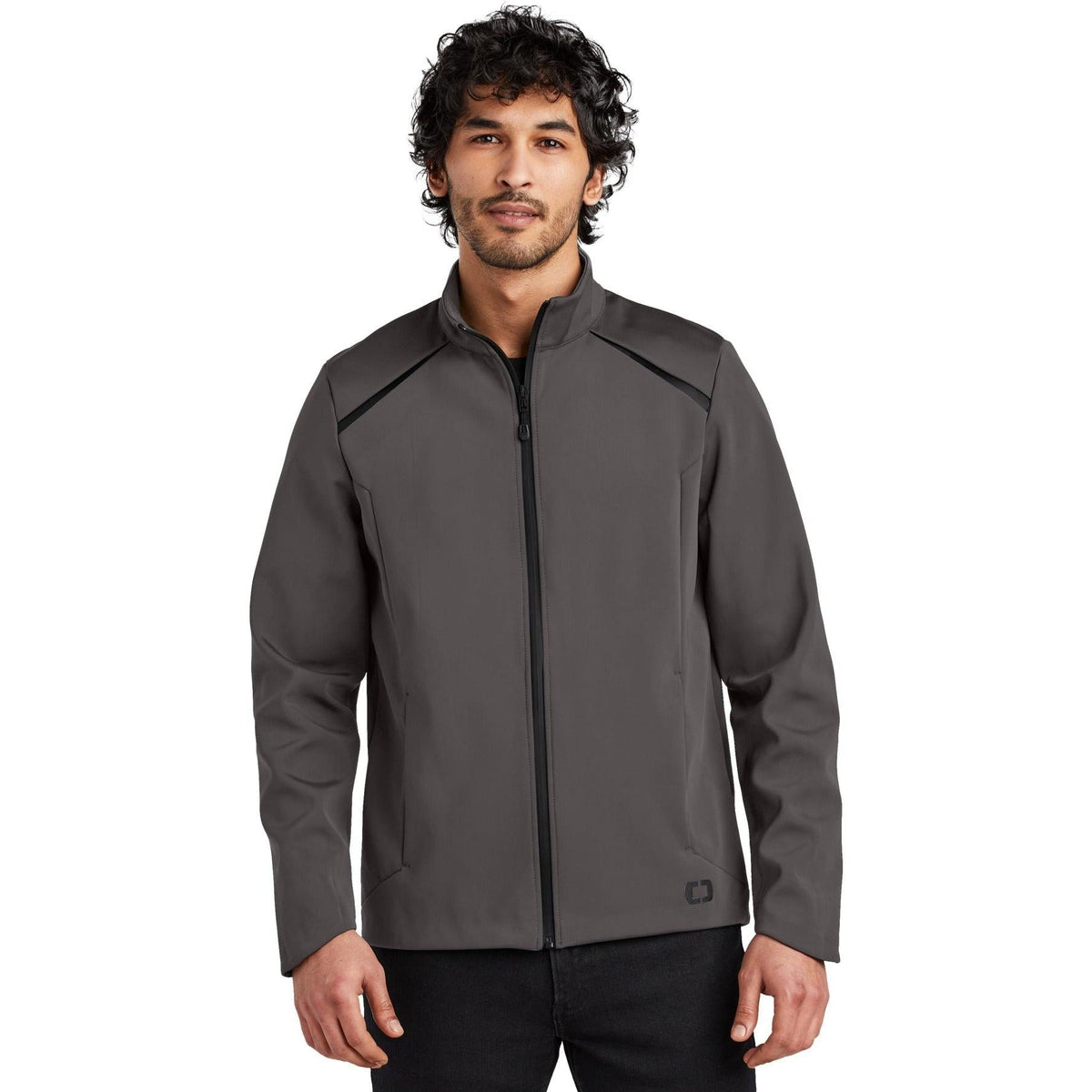 no-logo OGIO Exaction Soft Shell Jacket-Active-OGIO-Thread Logic