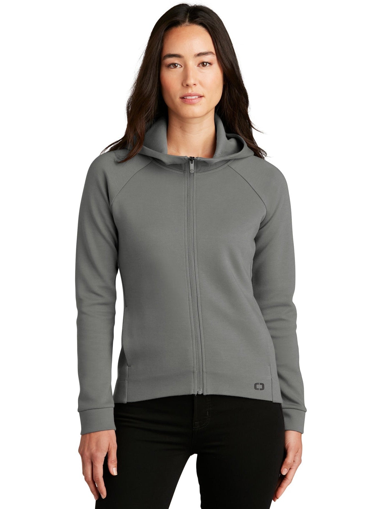 no-logo OGIO Ladies Bolt Full-Zip Hoodie-Regular-OGIO-Thread Logic