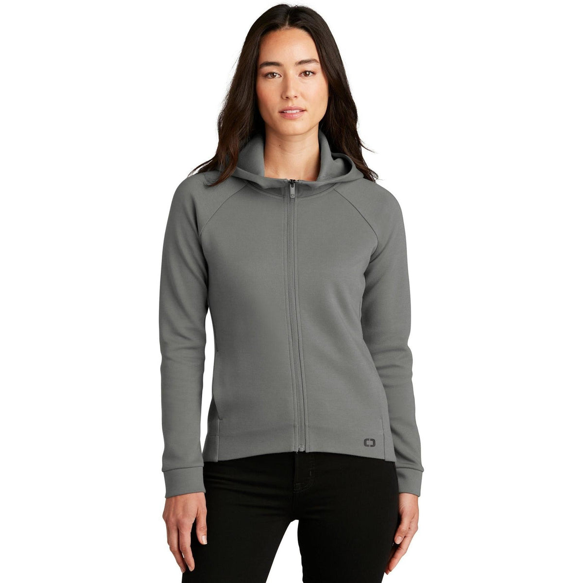 no-logo OGIO Ladies Bolt Full-Zip Hoodie-Regular-OGIO-Thread Logic