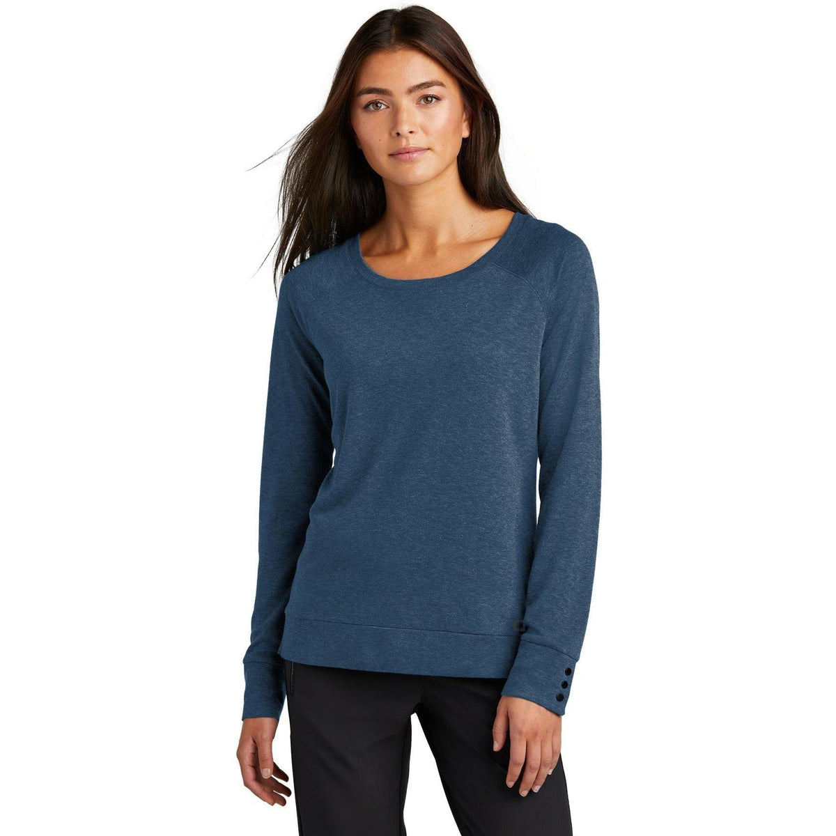 no-logo OGIO Ladies Command Long Sleeve Scoop Neck-Coming soon-OGIO-Thread Logic