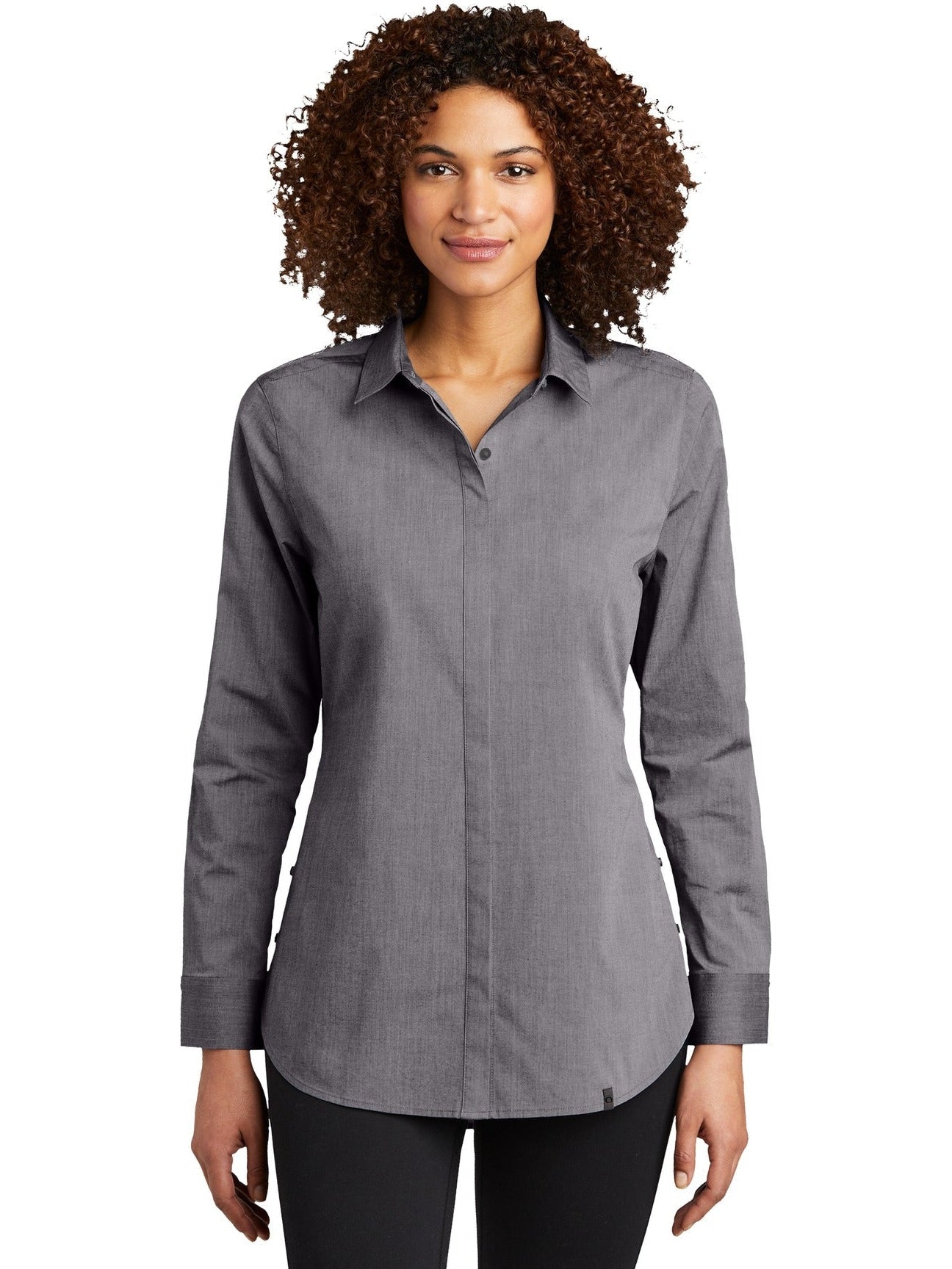 no-logo OGIO Ladies Commuter Woven Tunic-Regular-OGIO-Thread Logic