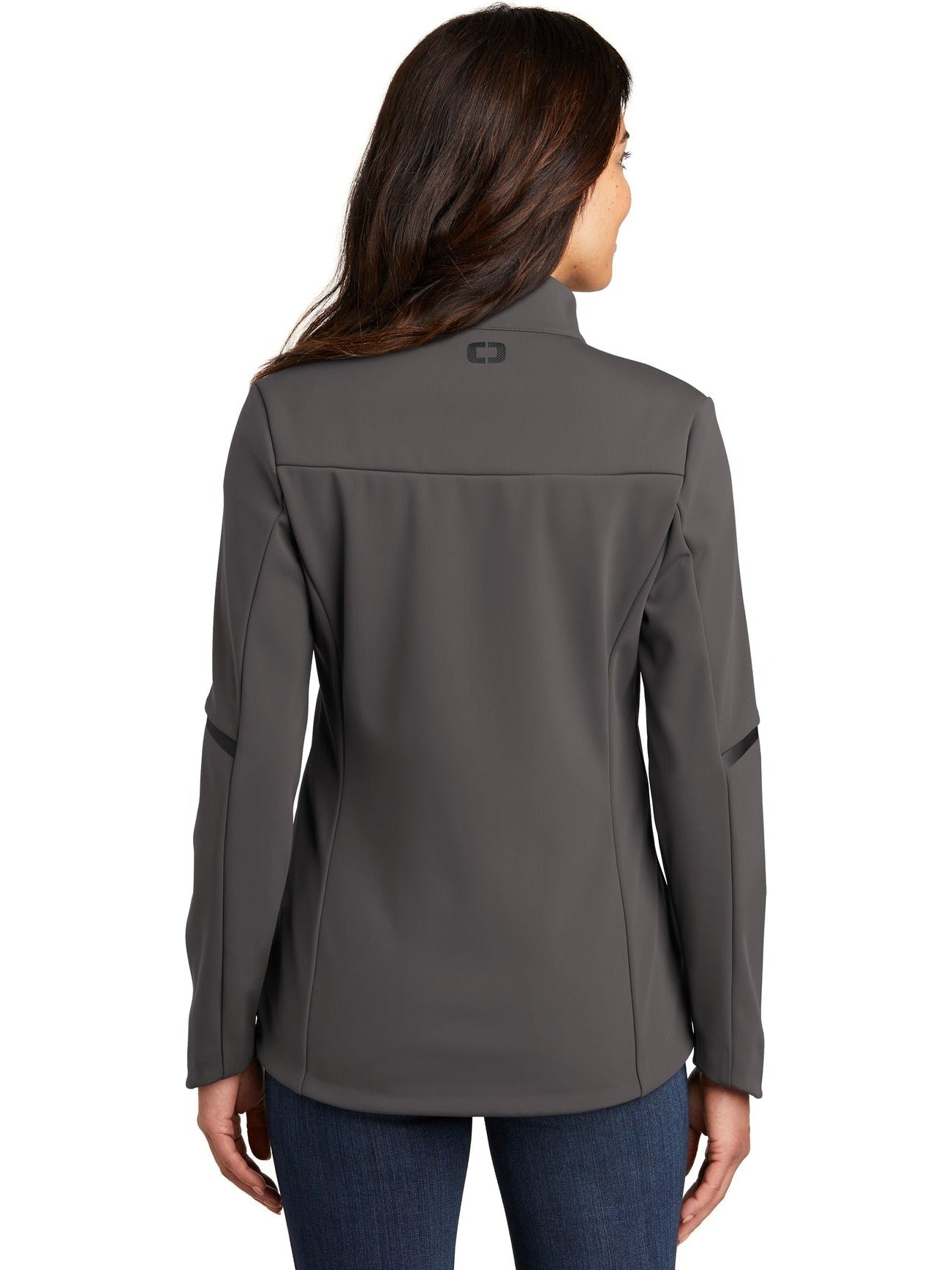 no-logo OGIO Ladies Exaction Soft Shell Jacket-Regular-OGIO-Thread Logic