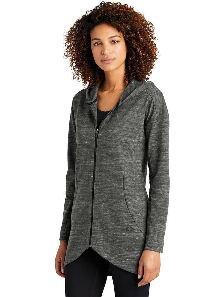 no-logo OGIO Ladies Flux Full-Zip Hoodie-Regular-OGIO-Thread Logic
