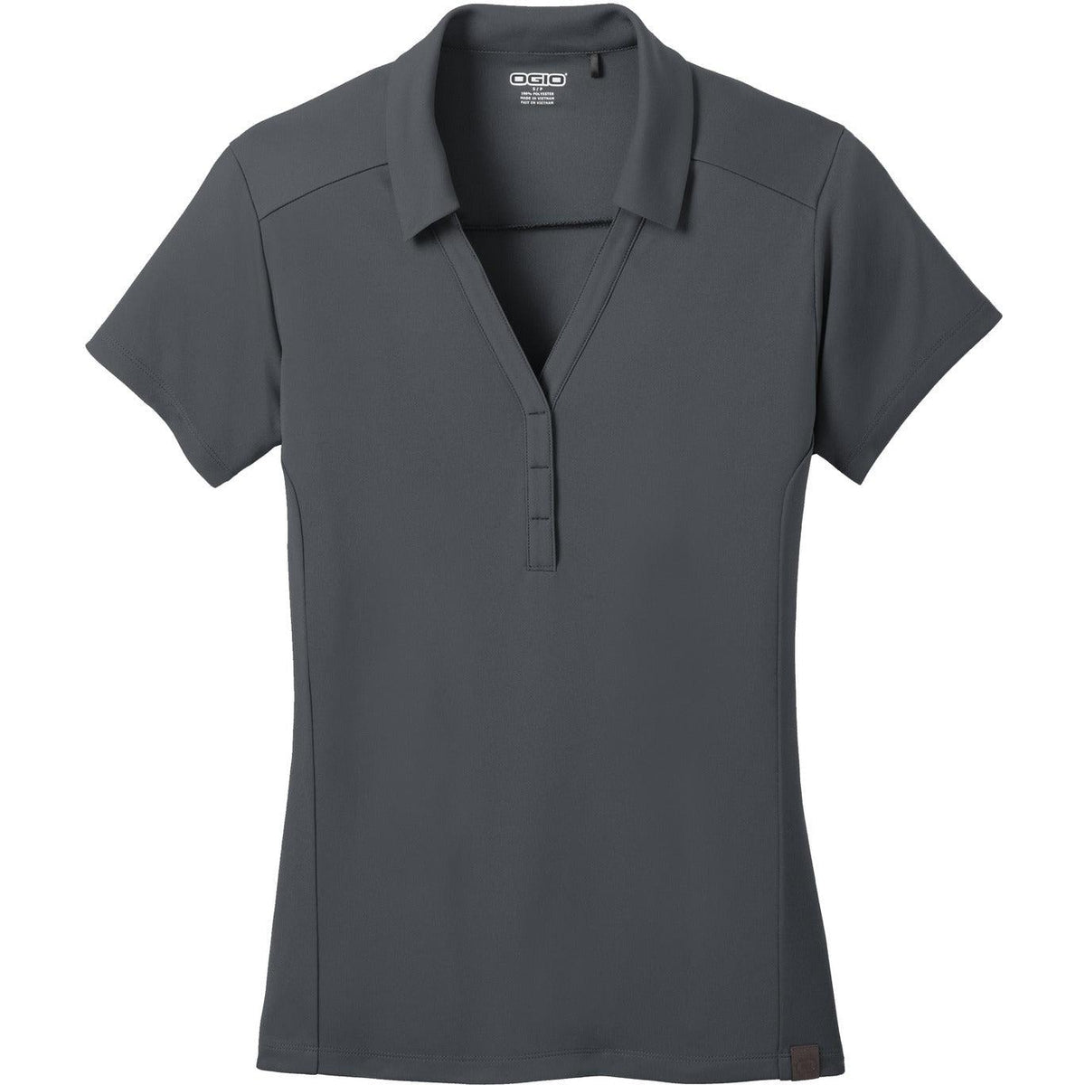 no-logo OGIO Women's Framework Polo-Regular-OGIO-Diesel Grey-XS-Thread Logic