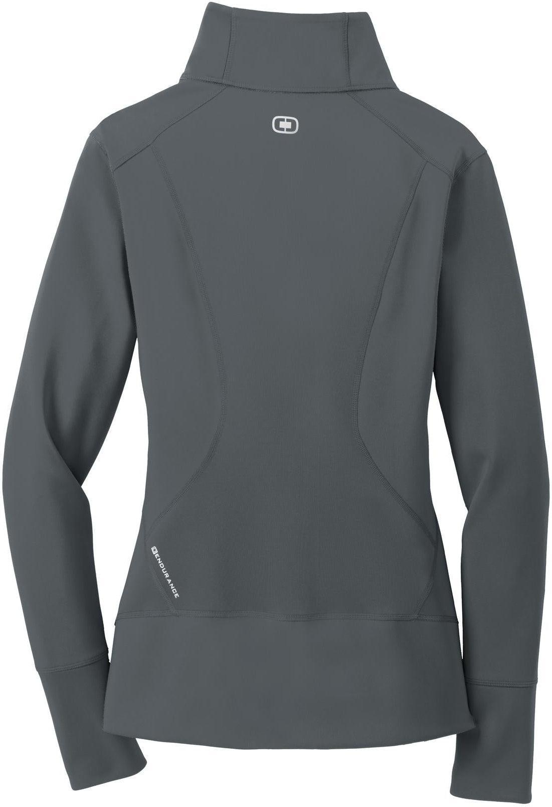 no-logo OGIO Ladies Fulcrum Full-Zip-Regular-OGIO-Thread Logic