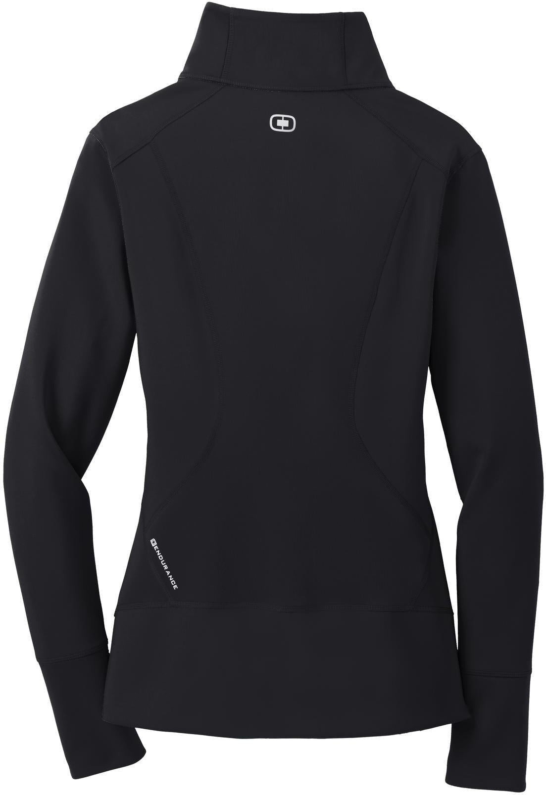 no-logo OGIO Ladies Fulcrum Full-Zip-Regular-OGIO-Thread Logic