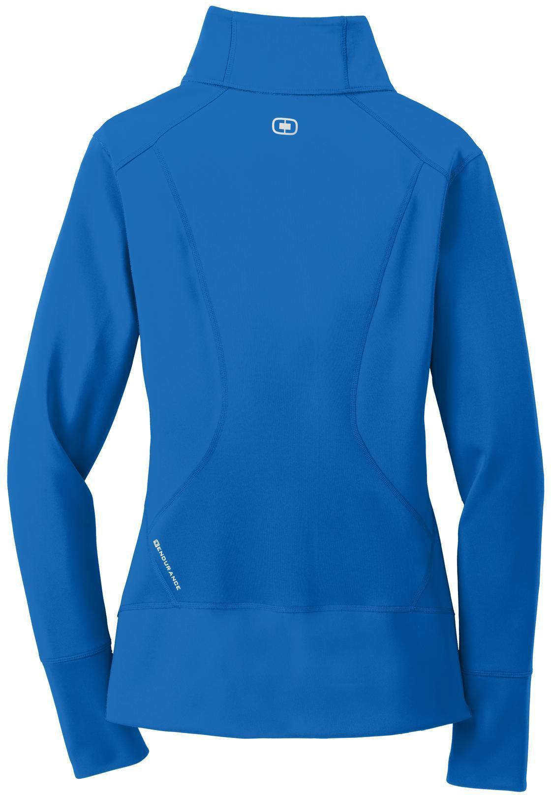 no-logo OGIO Ladies Fulcrum Full-Zip-Regular-OGIO-Thread Logic