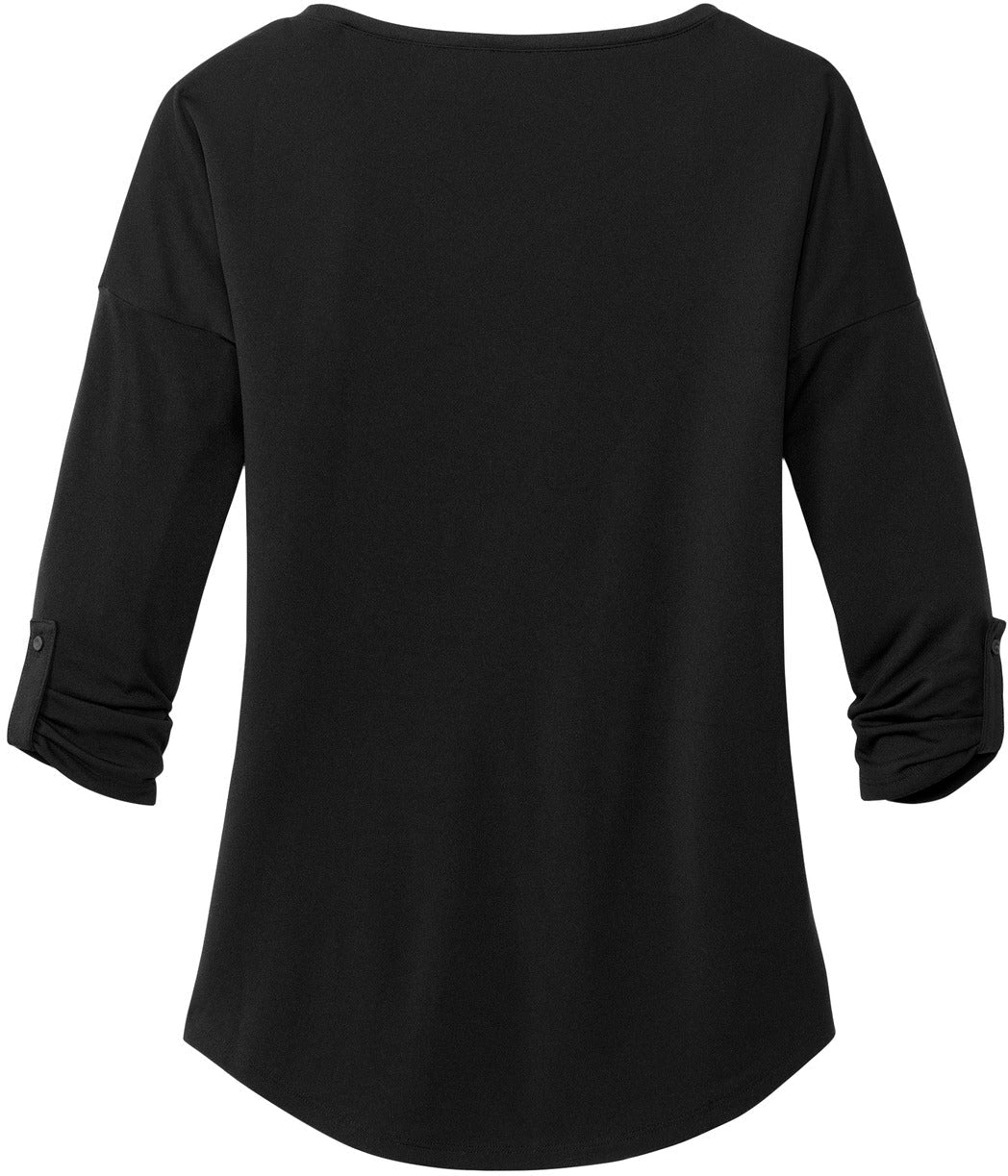 no-logo OGIO Ladies Gravitate Scoop 3/4-Sleeve-Regular-OGIO-Thread Logic