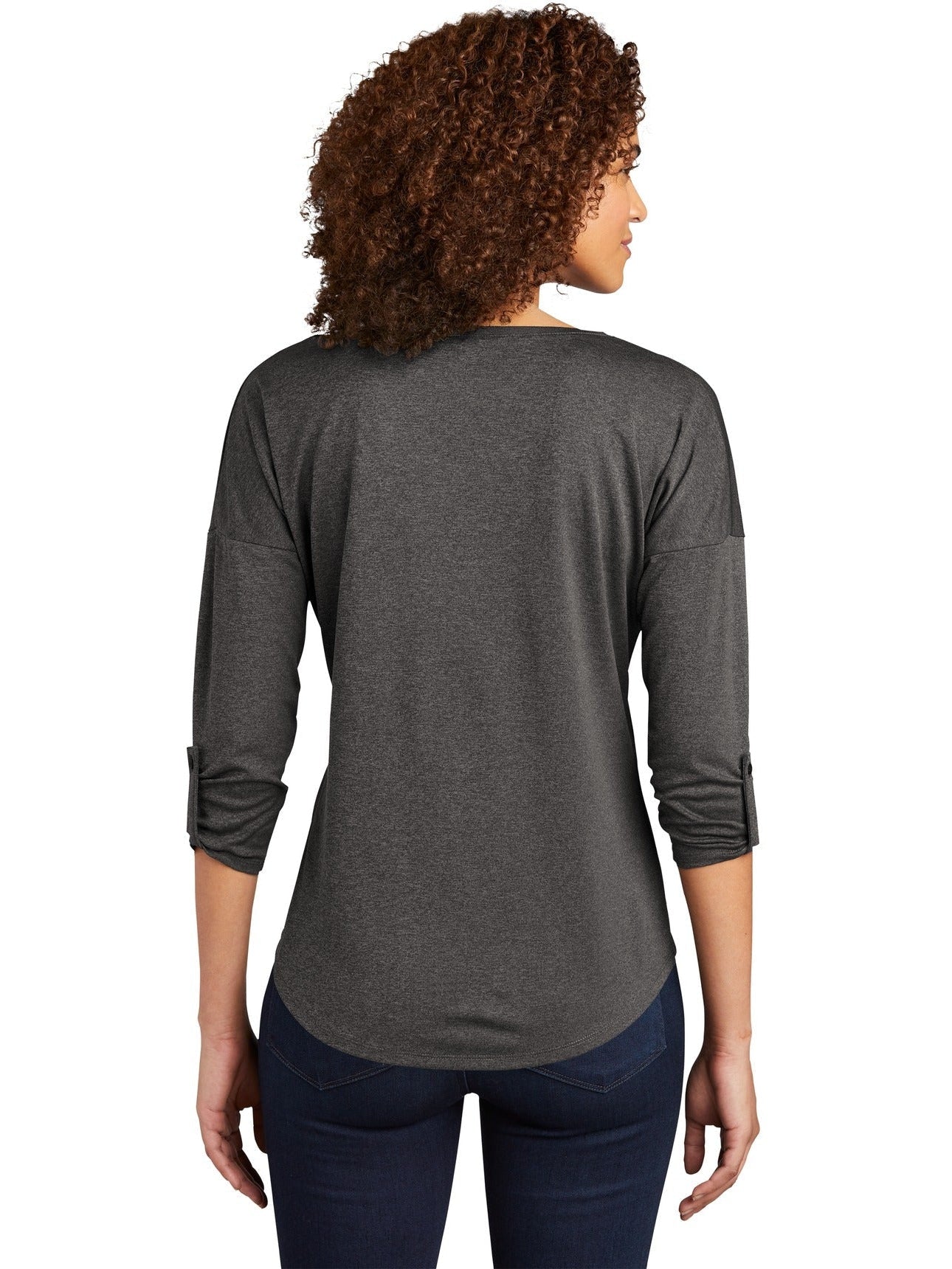 no-logo OGIO Ladies Gravitate Scoop 3/4-Sleeve-Regular-OGIO-Thread Logic