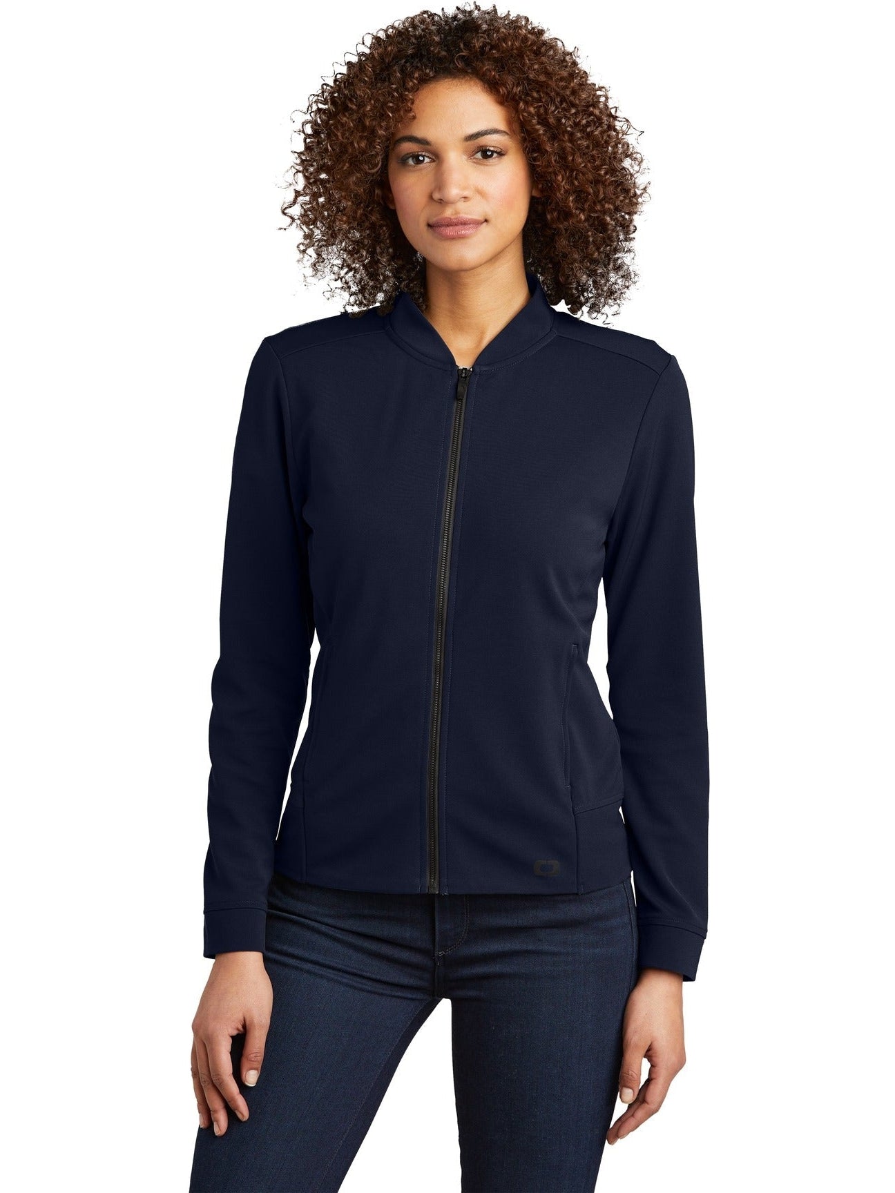no-logo OGIO Ladies Hinge Full-Zip-Regular-OGIO-Thread Logic
