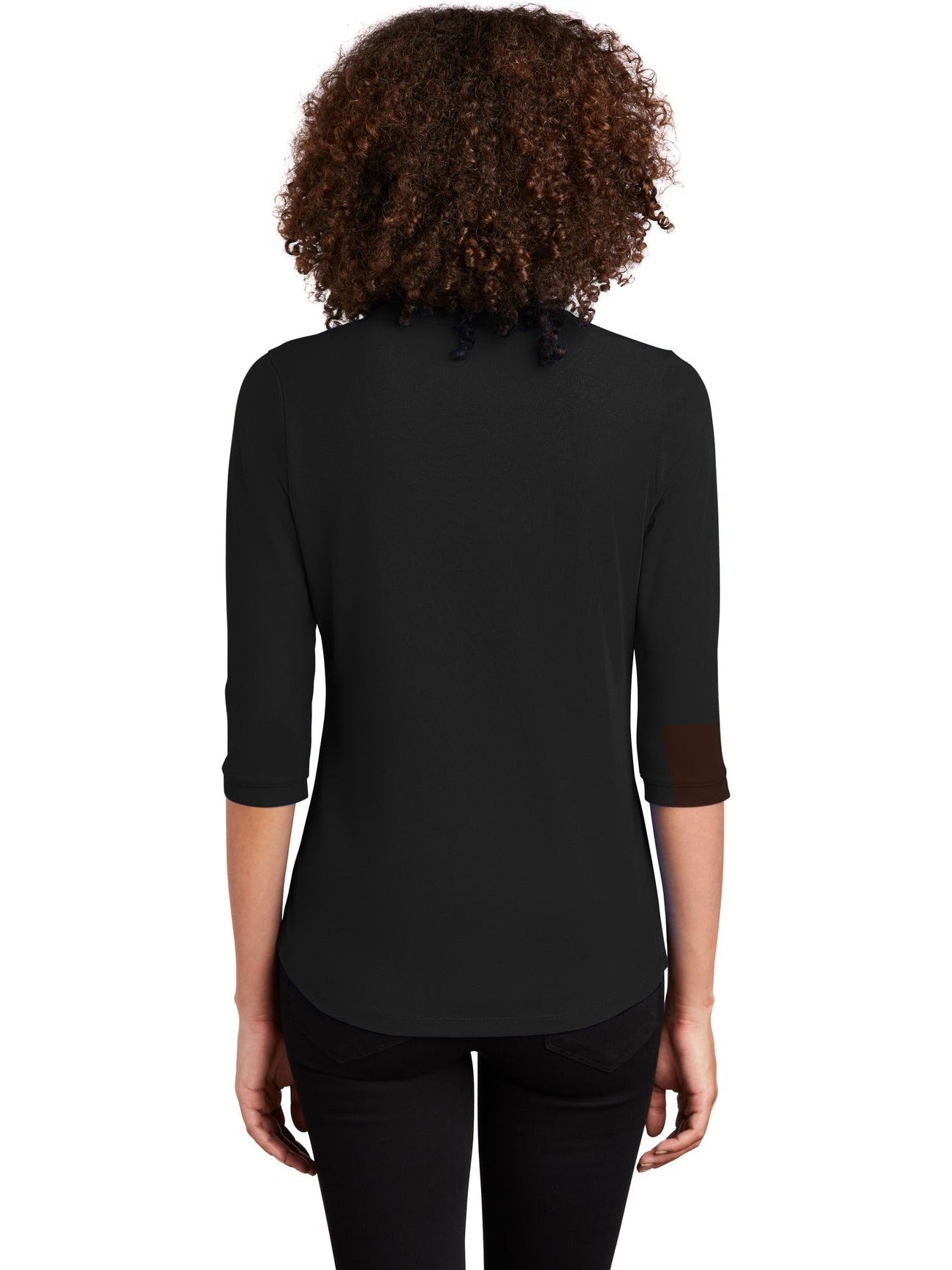 no-logo OGIO Ladies Jewel Henley-Regular-OGIO-Thread Logic