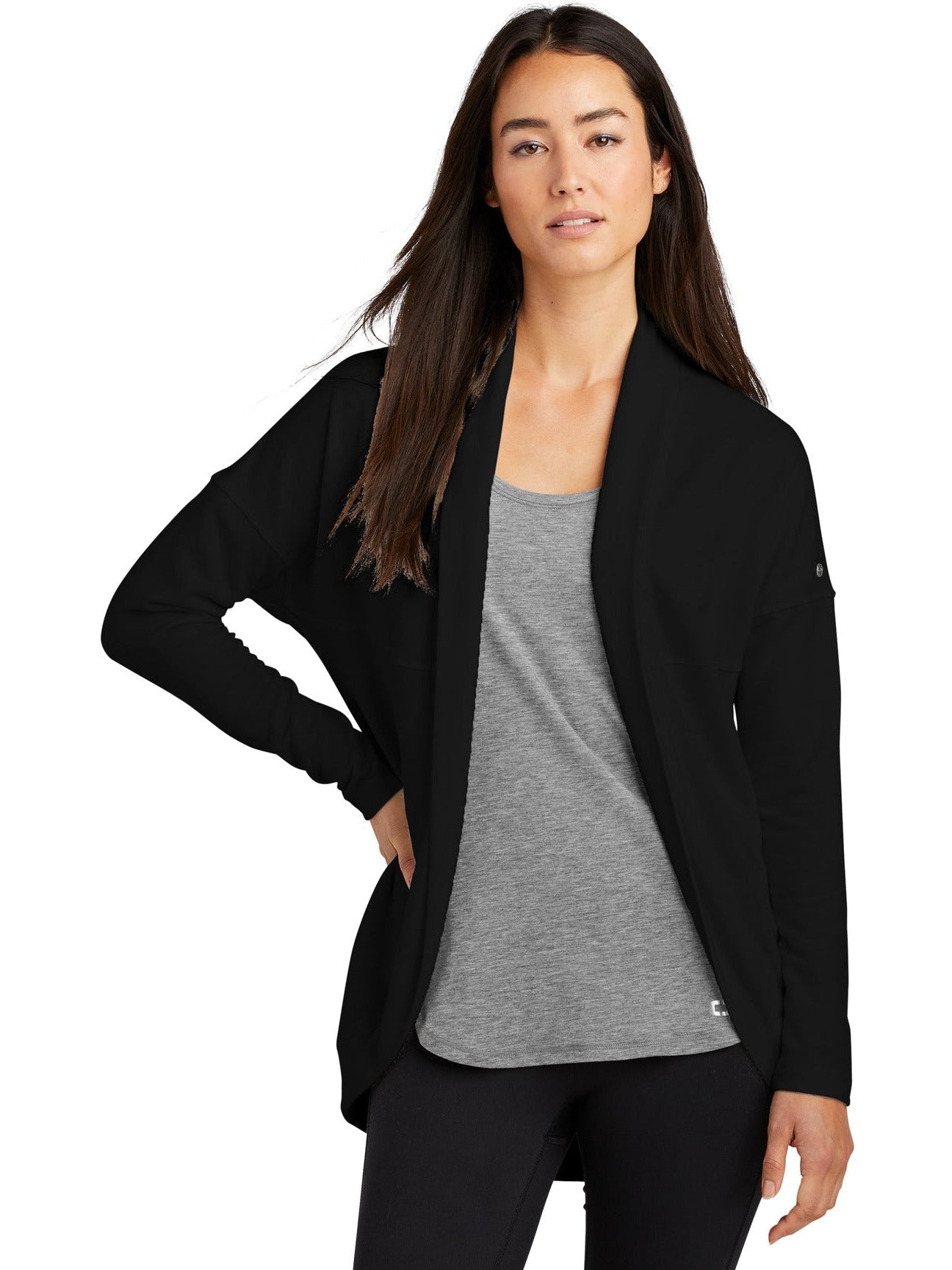 no-logo OGIO Ladies Luuma Cocoon Fleece-Regular-OGIO-Thread Logic