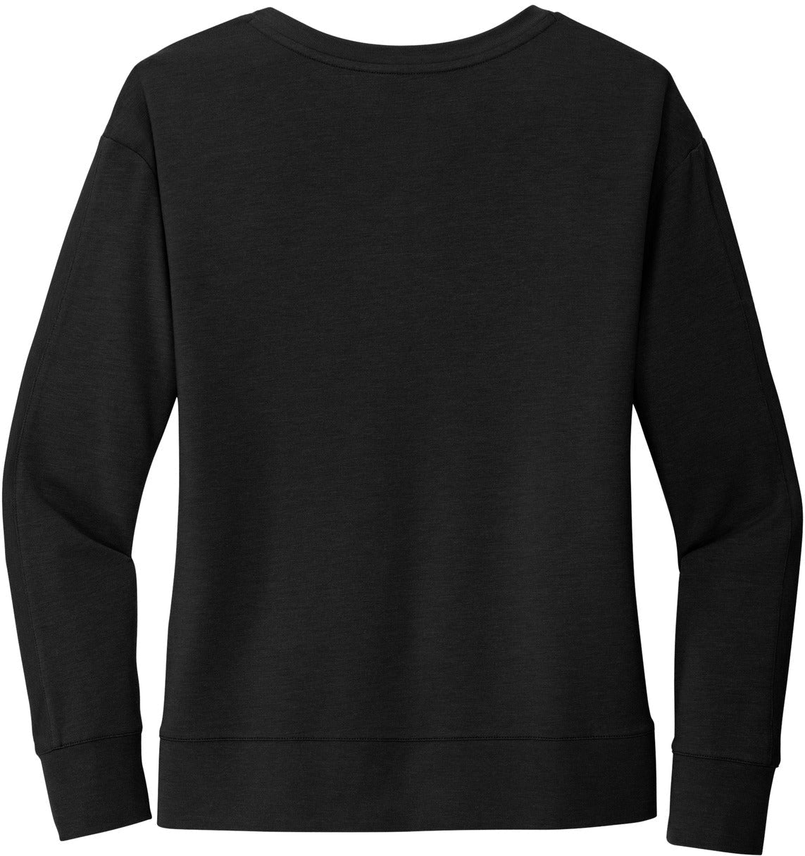 no-logo OGIO Ladies Luuma Flex Long Sleeve V-Neck-Regular-OGIO-Thread Logic
