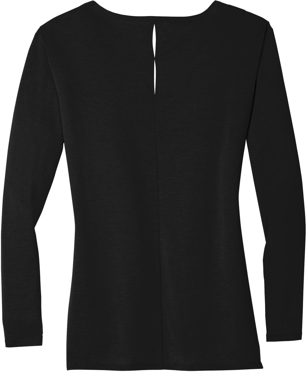 no-logo OGIO Ladies Luuma Long Sleeve Tunic-Active-OGIO-Thread Logic