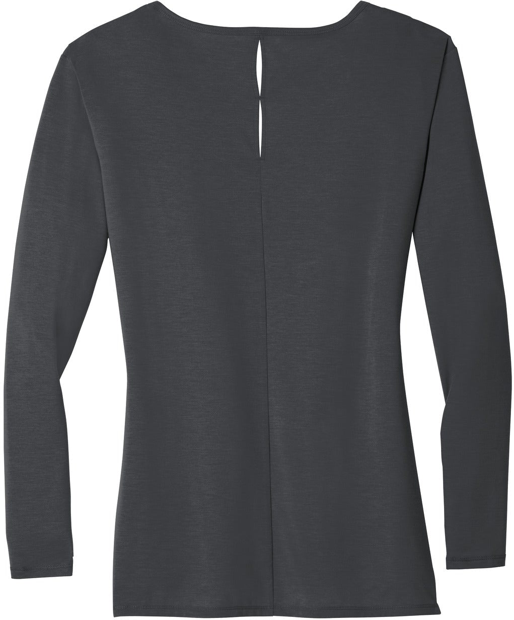 no-logo OGIO Ladies Luuma Long Sleeve Tunic-Active-OGIO-Thread Logic