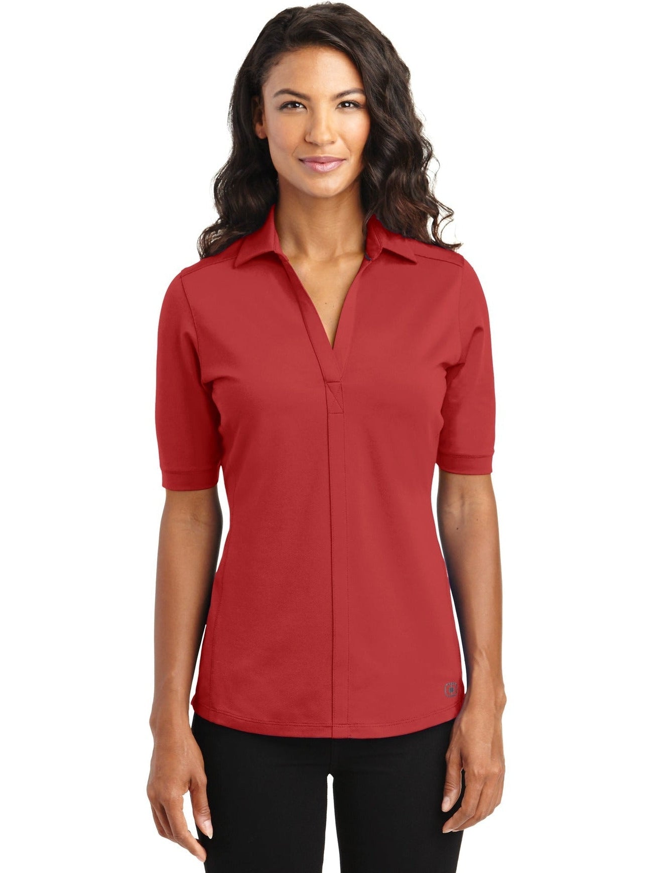 no-logo OGIO Ladies Metro Polo-Regular-OGIO-Thread Logic