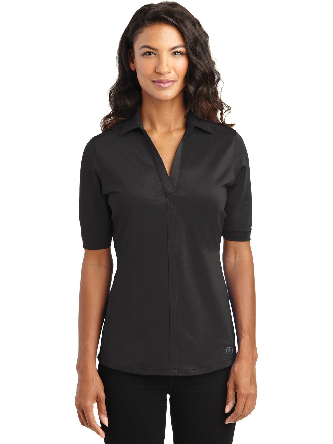 no-logo OGIO Ladies Metro Polo-Regular-OGIO-Thread Logic