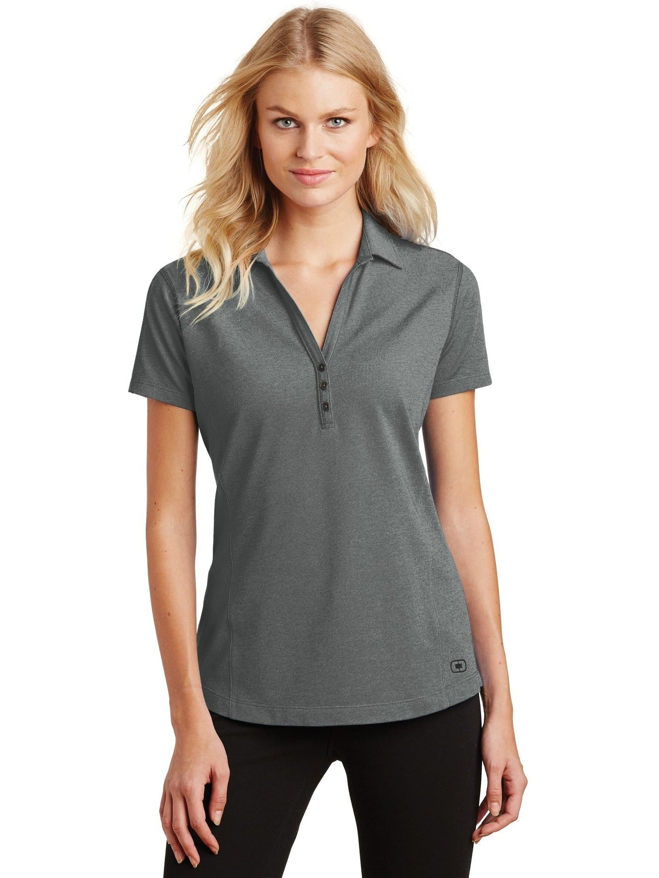 no-logo OGIO Ladies Onyx Polo-Regular-OGIO-Thread Logic