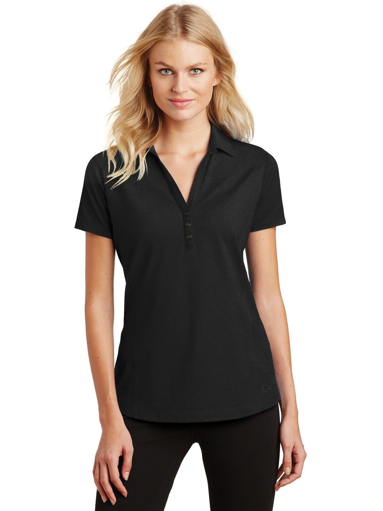 no-logo OGIO Ladies Onyx Polo-Regular-OGIO-Thread Logic