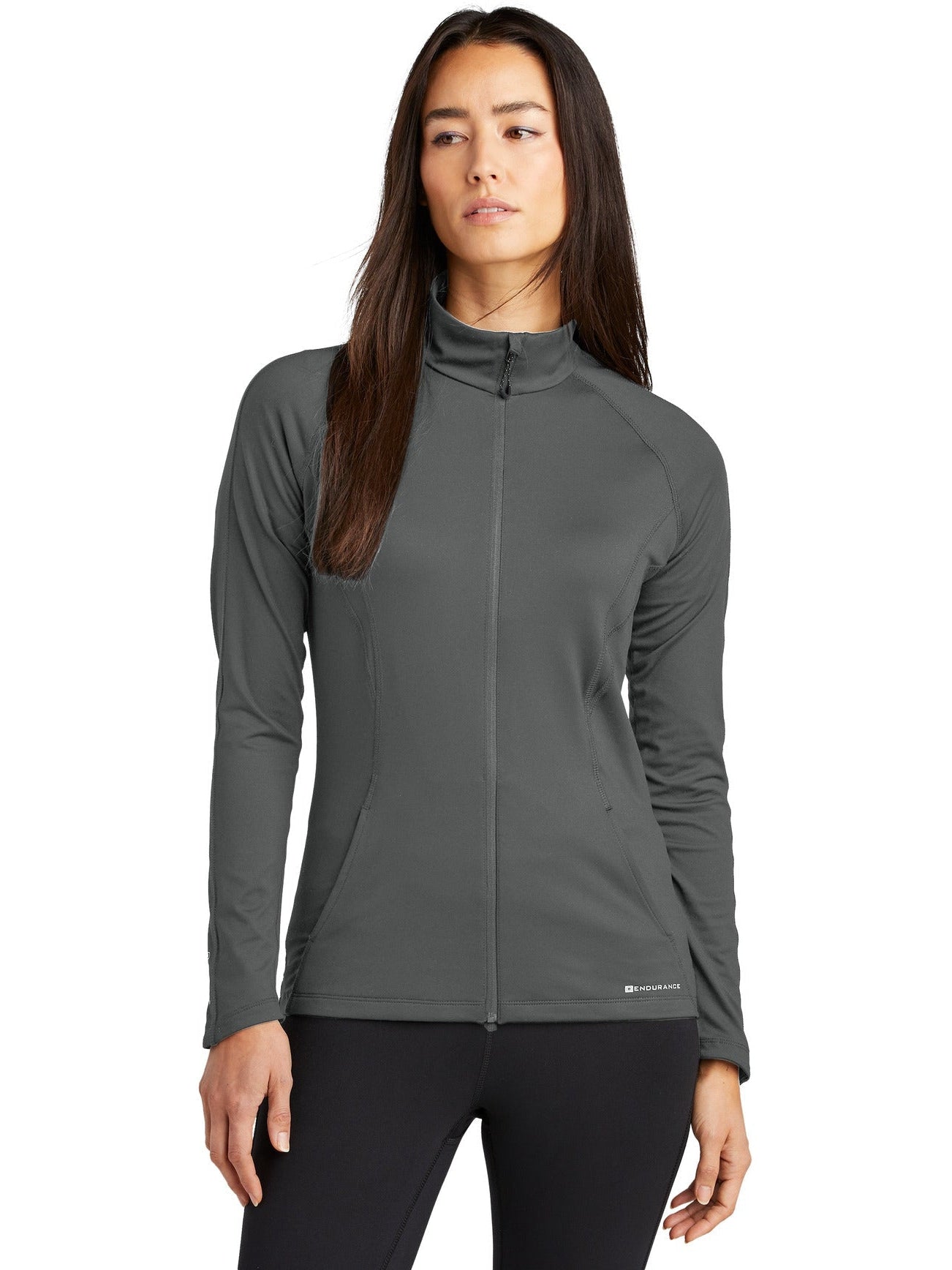 no-logo OGIO Ladies Radius Full-Zip-Regular-OGIO-Thread Logic