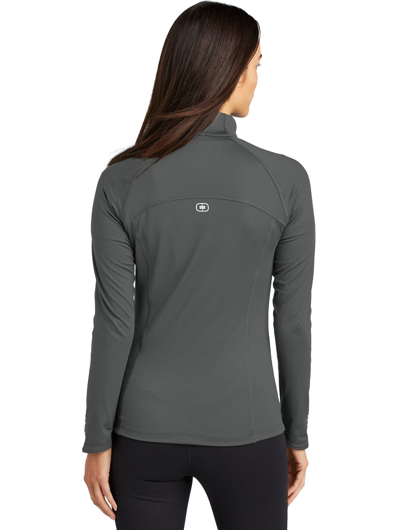 no-logo OGIO Ladies Radius Full-Zip-Regular-OGIO-Thread Logic