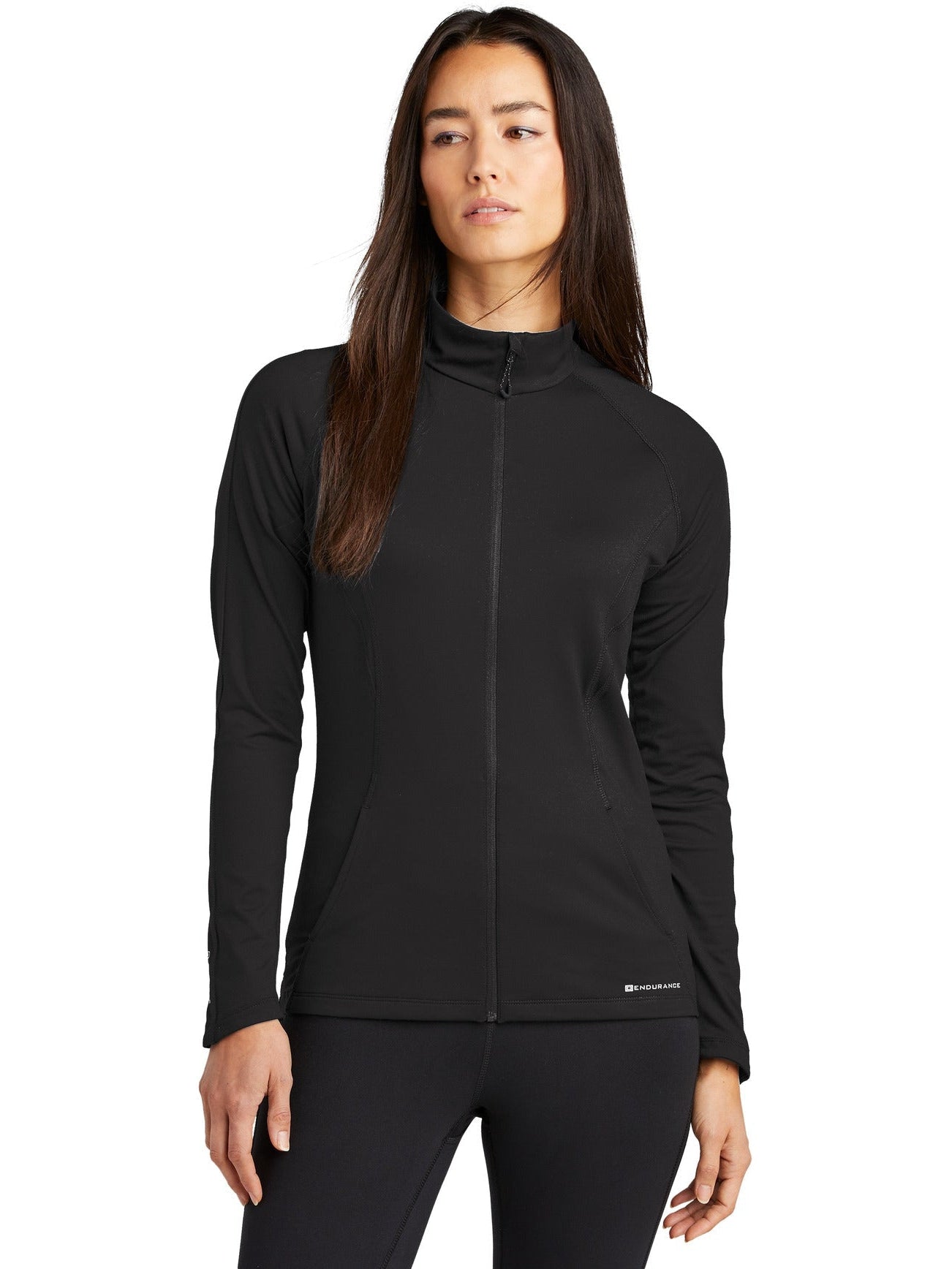 no-logo OGIO Ladies Radius Full-Zip-Regular-OGIO-Thread Logic
