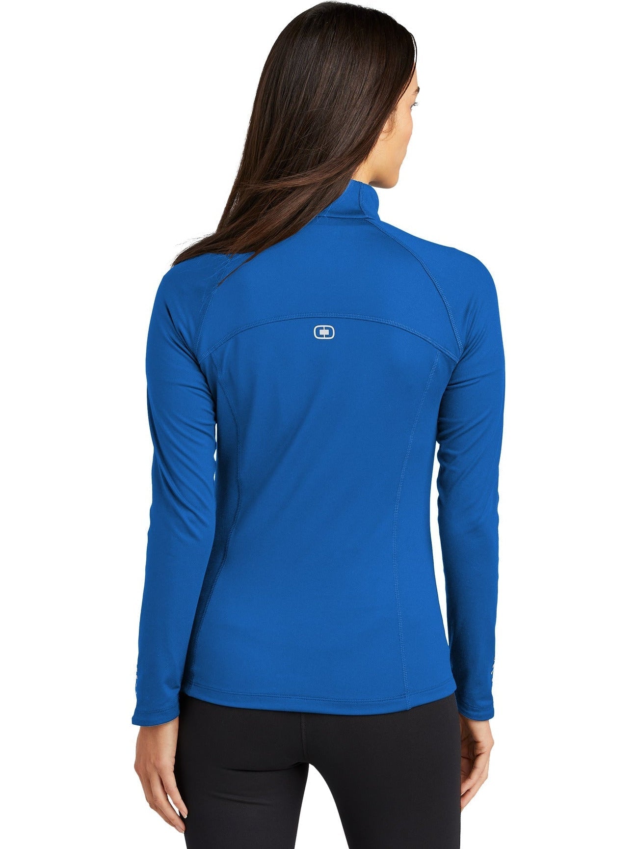 no-logo OGIO Ladies Radius Full-Zip-Regular-OGIO-Thread Logic