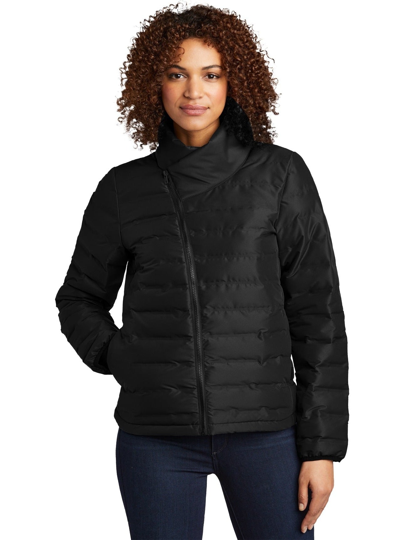no-logo OGIO Ladies Street Puffy Full-Zip Jacket-Regular-OGIO-Thread Logic