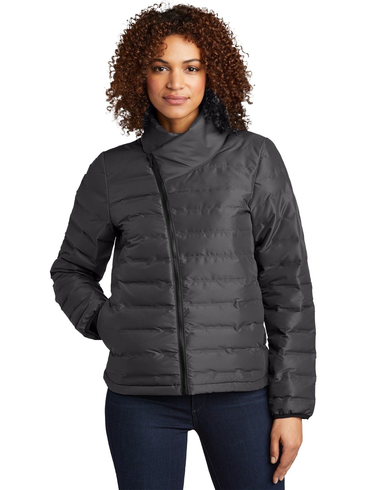 no-logo OGIO Ladies Street Puffy Full-Zip Jacket-Regular-OGIO-Thread Logic