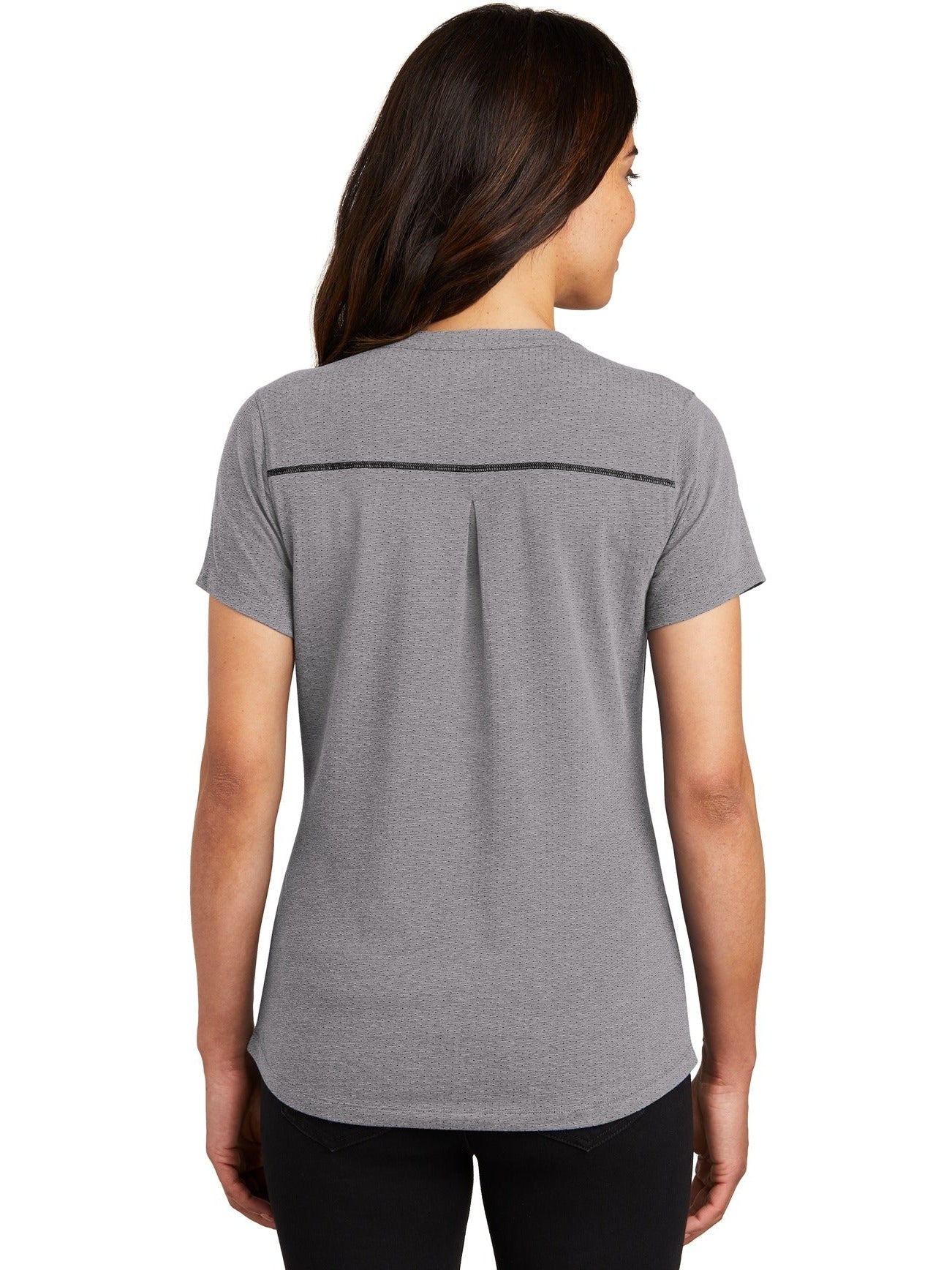 no-logo OGIO Ladies Tread Henley-Regular-OGIO-Thread Logic