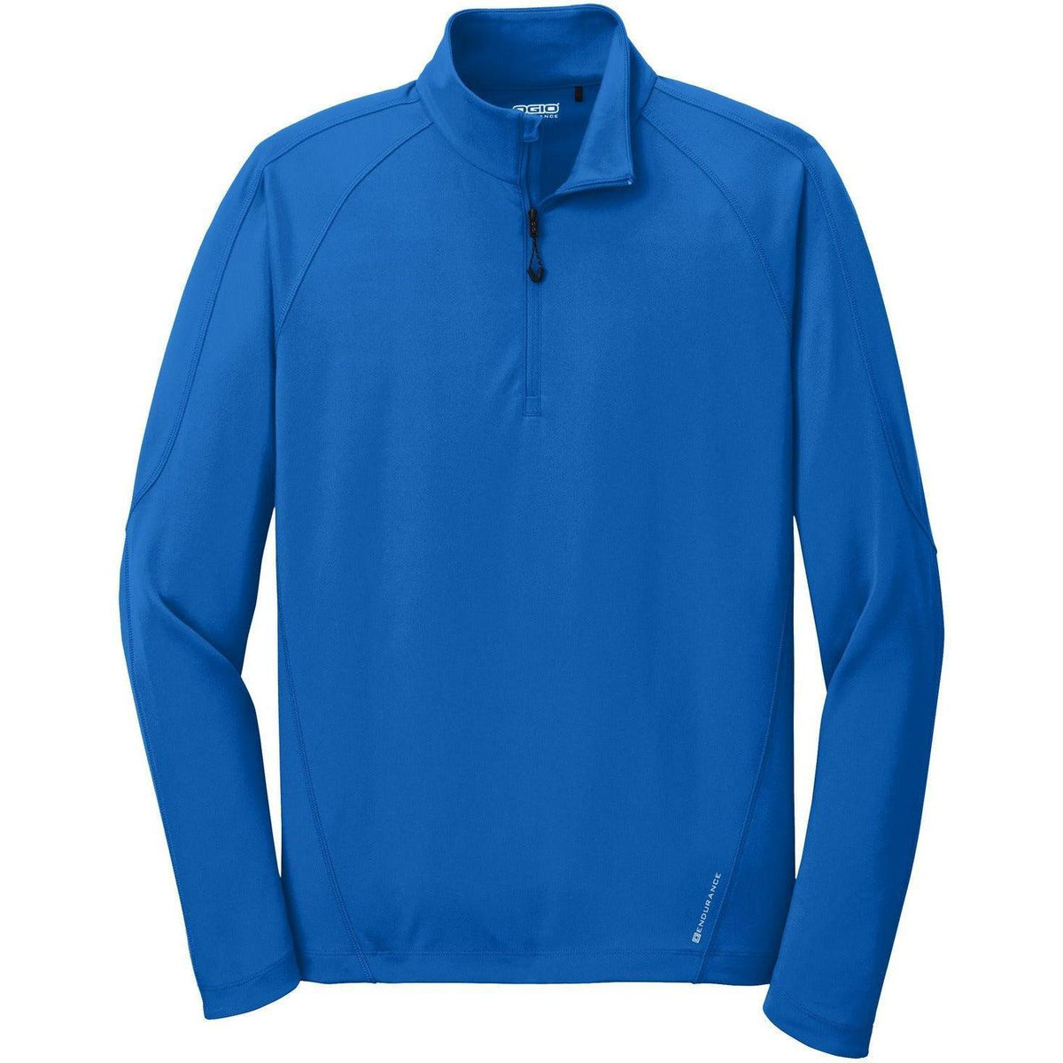 logo-left OGIO Radius 1/4 Zip-Quarter Zips-OGIO-Electric Blue-XS-Thread Logic