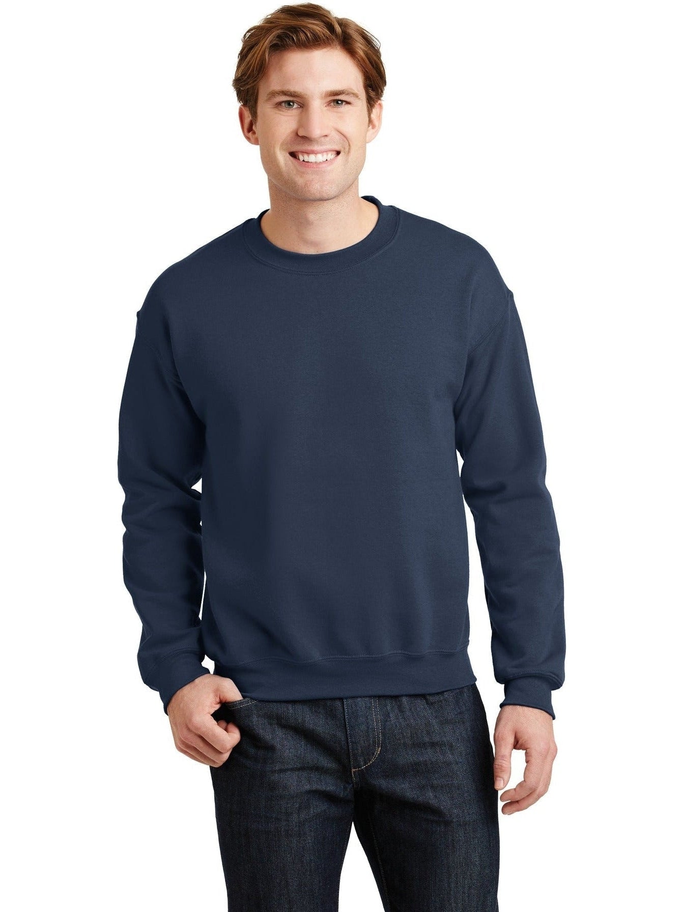 no-logo OUTLET-Gildan Blend Crewneck Sweatshirt-Regular-Gildan-Thread Logic